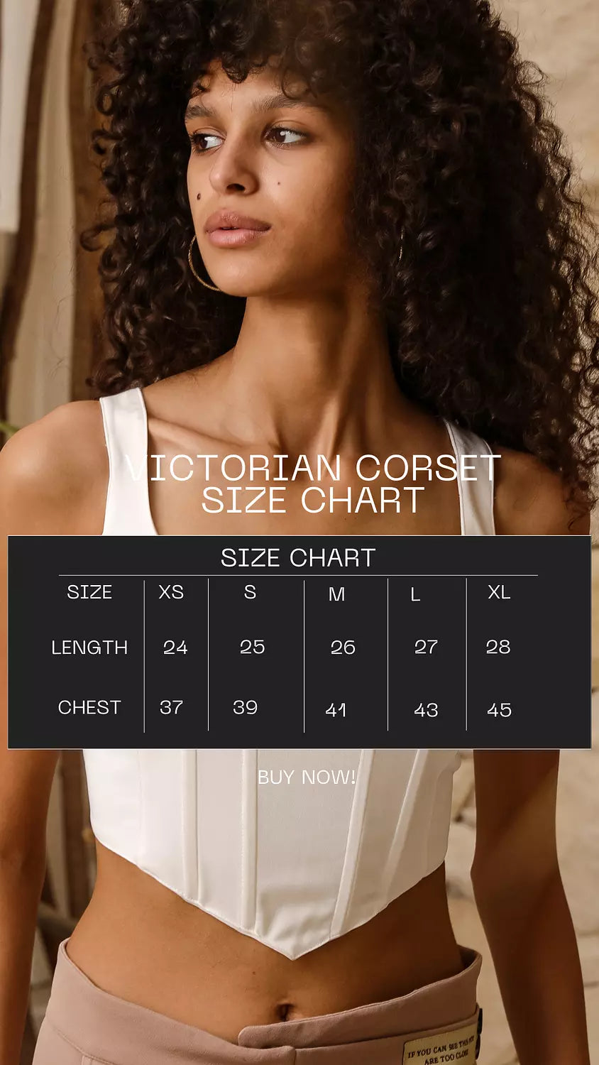 White Victorian Croset Top