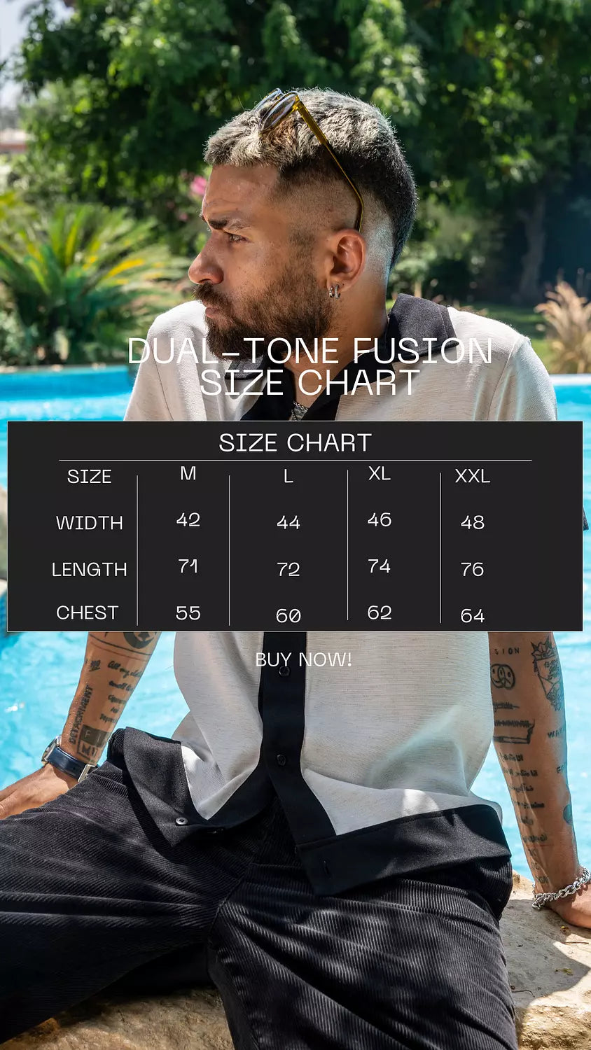 Dual-Tone Fusion Shirt