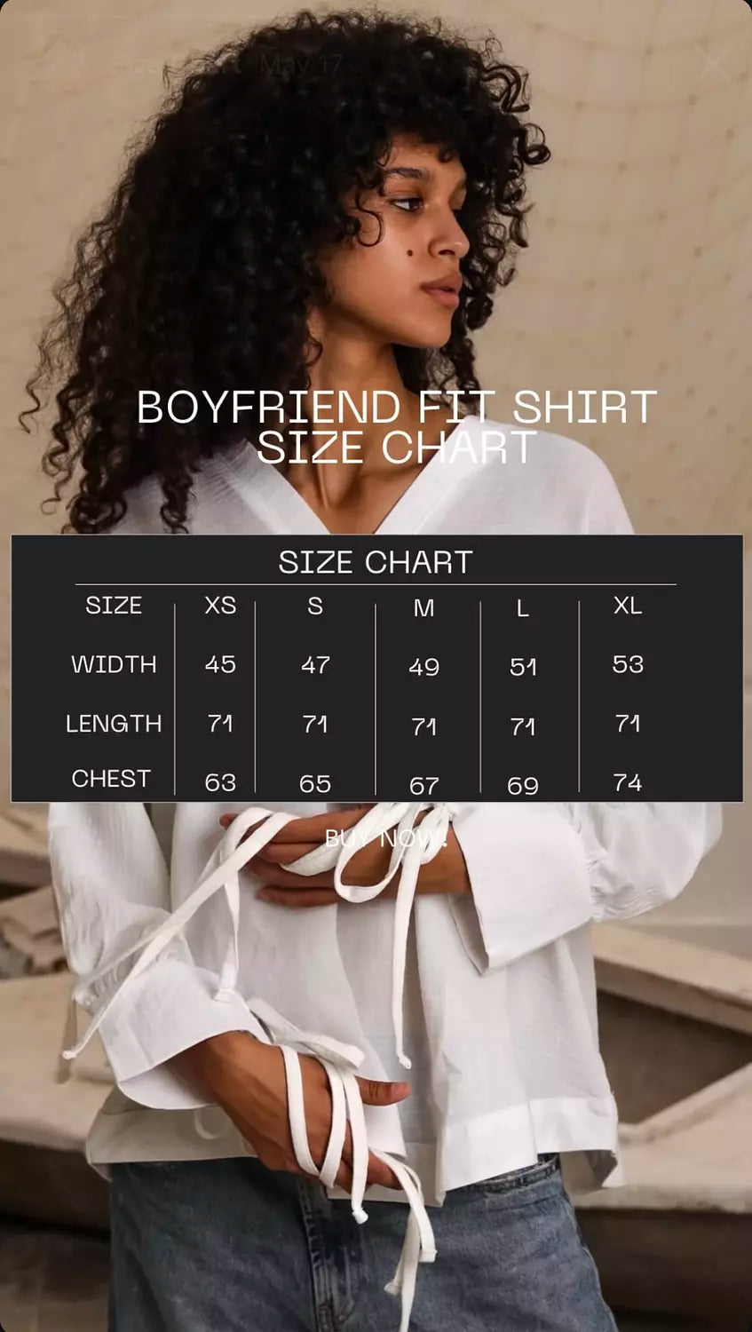 The Boyfriend White Shirt