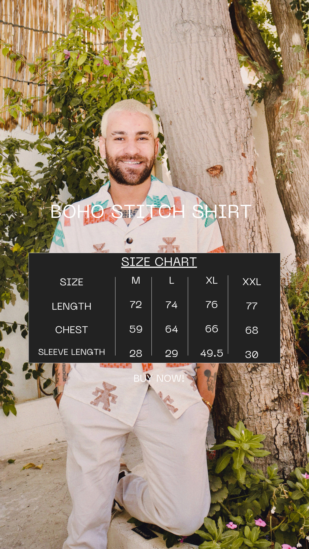 Boho Stitch Shirt