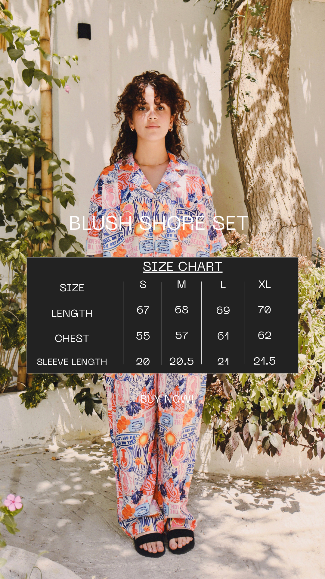 Blush shore set